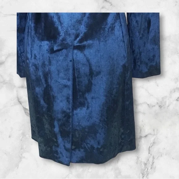 Theory Velvet Style Classic Coat